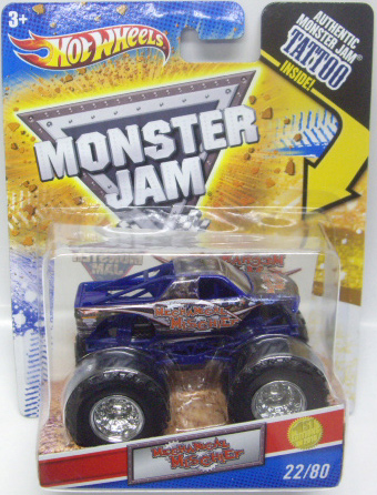 画像: 2011 MONSTER JAM INSIDE TATTOO 【MECHANICAL MISCHIEF】 BLUE (1ST EDITIONS 2010)