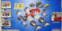 画像: 1/50 CUSTOM MOTORS POWER SET 【PICKUP TRUCK】 RED