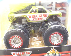 画像: 2010 MONSTER JAM FLAG SERIES 【WRECKING CREW (SPECTRAFLAMES)】　YELLOW