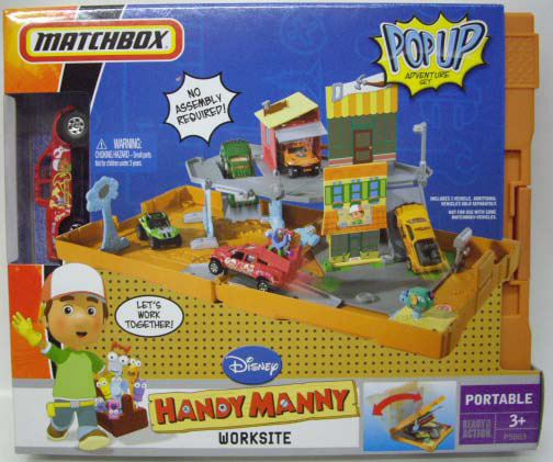 画像: 2011 POP UP ADVENTURE SET 【DISNEY HANDY MANNY WORKSITE】 RED