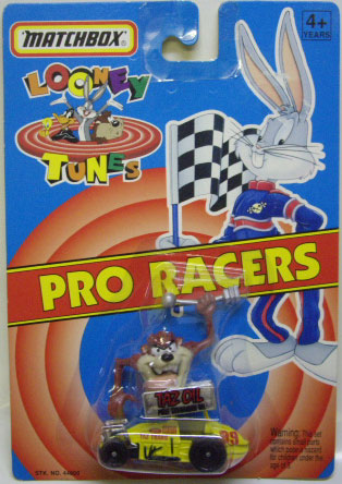 画像: 1993 MATCHBOX LOONEY TUNES PRO RACERS 【TASMANIAN DEVIL / SPRINT RACER】 YELLOW