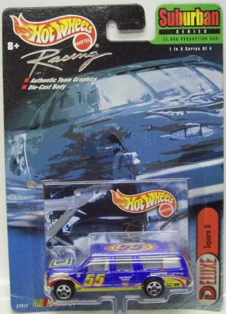 画像: 2000 HOT WHEELS RACING SUBURBAN SERIES【#55 TEAM SQUARE D CHEVY SUBURBAN】　BLUE/5SP