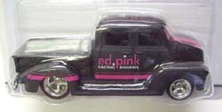 画像: HOT WHEELS DELIVERY 【'50s CHEVY TRUCK】　FLAT BLACK/RR