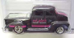 画像: HOT WHEELS DELIVERY 【'50s CHEVY TRUCK】　FLAT BLACK/RR