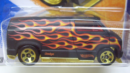 画像: 【CUSTOM '77 DODGE VAN】　FLAT BLACK/5SP