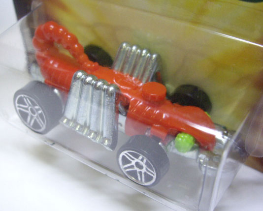 画像: 2008 WALMART EXCLUSIVE FRIGHT CARS 【EVIL WEEVIL】 RED/PR5