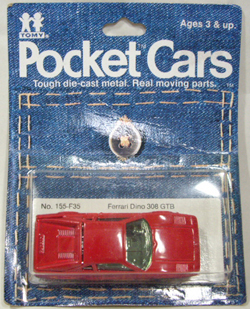 画像: TOMY-POCKET CARS 【FERRAR IDINO 308GTB】　RED （USトミカ）