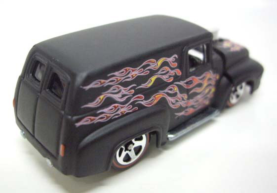 画像: LOOSE - 2008 WALMART SINCE'68 TOP40 【'56 FORD F-100 PANEL】 FLAT BLACK/RL