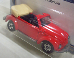 画像: TOMY-POCKET CARS 【VW CABRIOLET】　RED  （USトミカ）