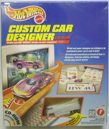 画像: 1998 CUSTOM CAR DESIGNER CD-ROM 【VW DRAG BUS】　WHITE/5SP