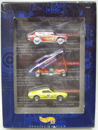 画像: LOOSE - 1998 TARGET GREAT V-8s SET 【1967 FORD MUSTANG】　YELLOW/GY 5SP