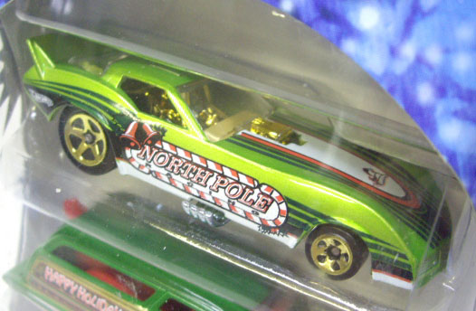 画像: 2010 HOLIDAY HOT RODS 3PACK 【'78 CORVETTE FUNNY CAR/PURPLE PASSION WOODIE/CUL8R】　TARGET EXCLUSIVE