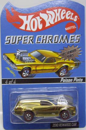 画像: 2010 RLC REWARDS CAR SUPER CHROMES 【POISON PINTO】 GOLD CHROME/RL