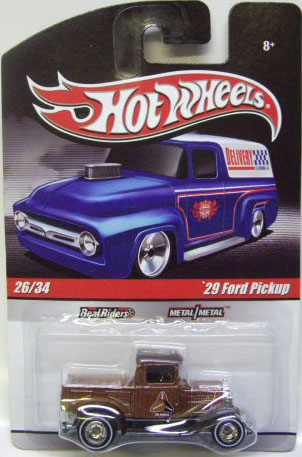 画像: 2010 HOT WHEELS DELIVERY 【'29 FORD PICKUP】　MET.BROWN/RR