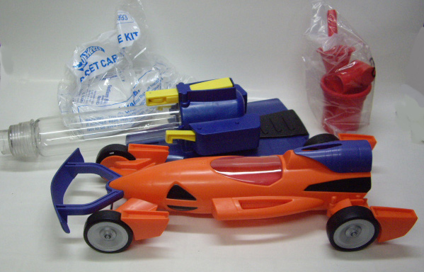 画像: 2011 MATTEL SHOP EXCLUSIVE 【HOT WHEELS ROCKET CAR】 サイエンス・キット　