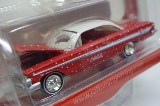 画像: LIMITED EDITION -COCA-COLA R2 【'61 CHEVY IMPALA SS】　RED/RR (with GRIPCLIP)