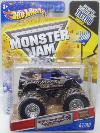 画像: 2011 MONSTER JAM INSIDE TATTOO 【BOUNTY HUNTER】 BLUE (MWD TRUCKS)