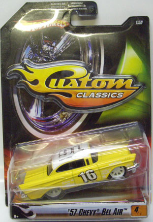 画像: 2007 1/50 CUSTOM CLASSICS 【'57 CHEVY BEL AIR】　YELLOW/RR (LIGHTNIN' SCOTT)