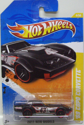 画像: 【'69 COPO CORVETTE】　BLACK/PR5 (WALMART EXCLUSIVE WINDSHIELD HW TAMPO)