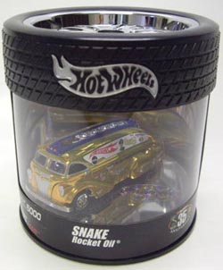 画像: 2005 SNAKE & MONGOOSE 35th ANNIVERSARY CUSTOM CAR SHOW 【SNAKE-ROCKET OIL】　CHROME YELLOW/RR