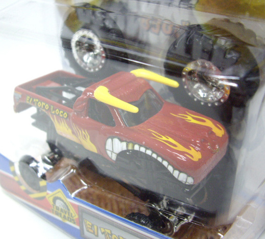 画像: 2011 MONSTER JAM INSIDE TATTOO 【EL TORO LOCO】 REDISHBROWN (TRAVEL TREADS)