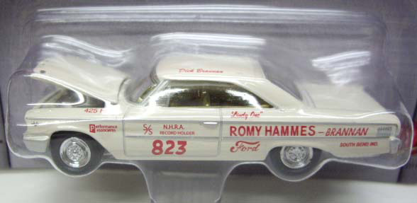 画像: JOHNNY LIGHTNING 2.0  R7 【"DICK BRANNAN"1963 FORD GALAXIE】 CREAM/RR