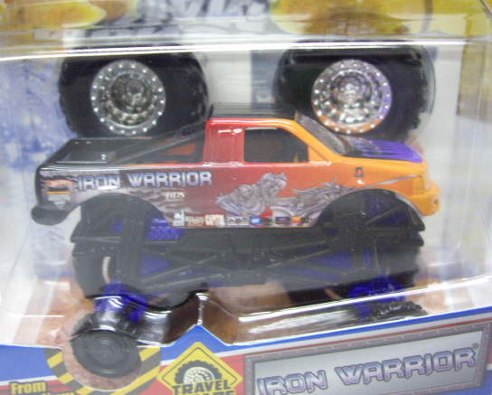 画像: 2011 MONSTER JAM INSIDE TATTOO 【IRON WARRIOR】 ORANGE (TRAVEL TREADS)