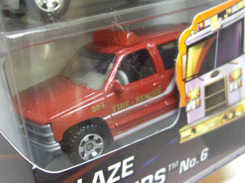 画像: 2010 MATCHBOX 5PACK - BLAZE BUSTERS No.6 【Fire Engine/Chevy Transport Bus/Pierce Dash Fire Engine/???/Ford 1997 Chevrolet Tahoe】