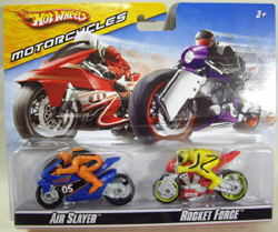 画像: MOTOR CYCLES 2PACK 【AIR SLAYER/ ROCKET FORCE】　BLUE/RED
