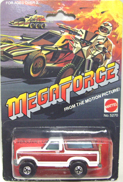 画像: MEGA FORCE  【PERSONNEL CARRIER (No.5270 FORD BRONCO)】 WHITE-DARK RED/BW