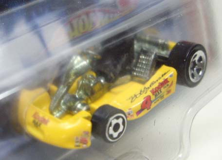 画像: 2000 HOT WHEELS RACING GO KART SERIES【#4 TEAM KODAK MAX FILM GO KART】　YELLOW/5SP