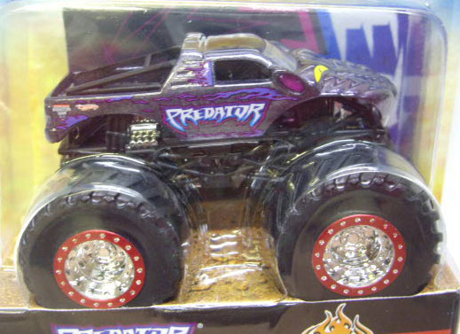 画像: 2010 MONSTER JAM FLAG SERIES 【PREDATOR (SPECTRAFLAMES)】 DARK NAVY