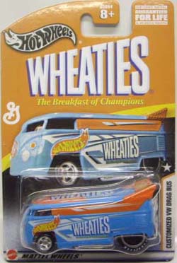 画像: 2004 GENERAL MILLS EXCLUSIVE 【WHEATIES / CUSTOMIZED VW DRAG BUS】　LIGHT BLUE/RR