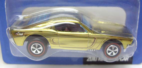 画像: 2010 RLC REWARDS CAR SUPER CHROMES 【CUSTOM MUSTANG】 GOLD CHROME/RL