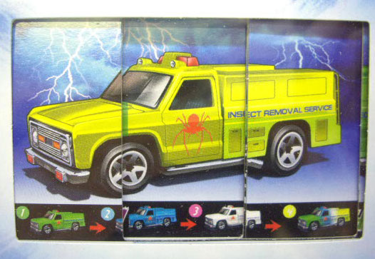 画像: 2010 COLOR SHIFTERS CREATURES 【RESCUE RANGER】 GREEN-YELLOW/5SP