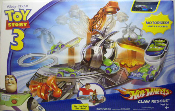 画像1: TOY STORY 3 【CLAW RESCUE TRACK SET (with LITTLE GREEN SPEEDSTER)】　BLUE/O5