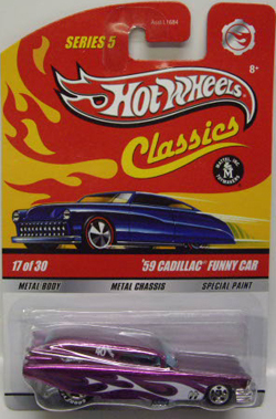 画像: 2009 CLASSICS SERIES 5 【'59 CADILLAC FUNNY CAR】　SPEC.MAGENTA/5SP