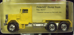 画像: EXTRAS 【PETERBILT DUMP TRUCK (No.4017)】 YELLOW/BW