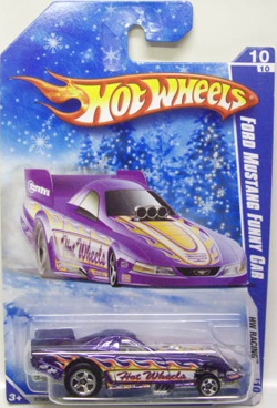 画像: TARGET EXCLUSIVE SNOW FLAKE CARD 【FORD MUSTANG FUNNY CAR】　PURPLE/5SP