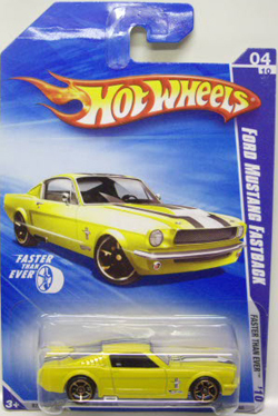 画像: 【FORD MUSTANG FASTBACK】　YELLOW/O5 (WALMART EXCLUSIVE COLOR)