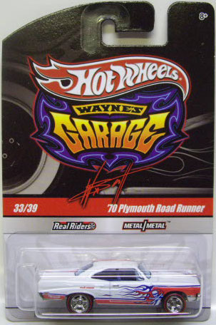 画像: WAYNE'S GARAGE 【'70 PLYMOUTH ROADRUNNER】　WHITE/RR (US TOYS"R"US EXCLUSIVE)