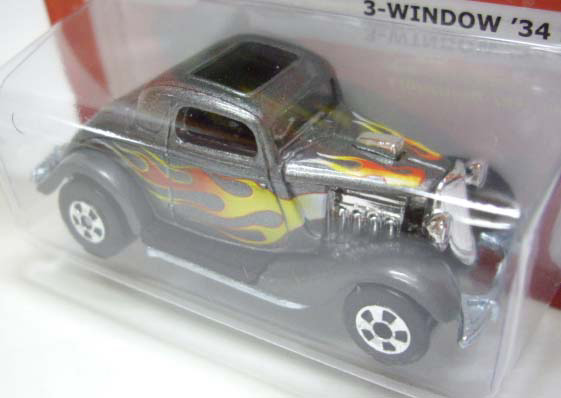 画像: 2011 THE HOT ONES 【3-WINDOW '34 FORD】 GRAY/BW