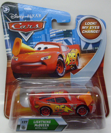 画像: LOOK! MY EYES CHANGE! 【LIGHTNING McQUEEN WITH CONE】　RED