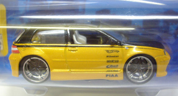 画像: 2005 1/50 DROP STARS 【VW GOLF】　YELLOW/RR