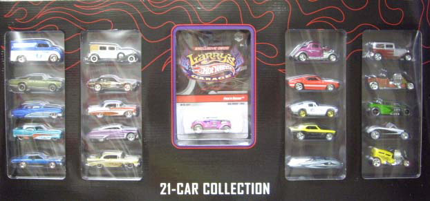 画像: LOOSE - LARRY'S GARAGE 21CAR SET 【'69 FORD MUSTANG】　RED/RR (CHASE)