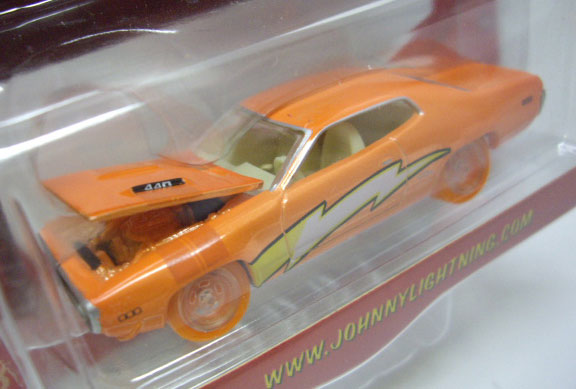 画像: LIMITED EDITION -LIGHTNING RODS LR 【1971 PLYMOUTH GTX】　CHROME ORANGE (with MAGNET)