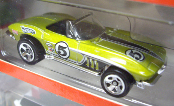 画像: 2011 HOT WHEELS 10 【'65 CORVETTE】　MET.LIME/5SP