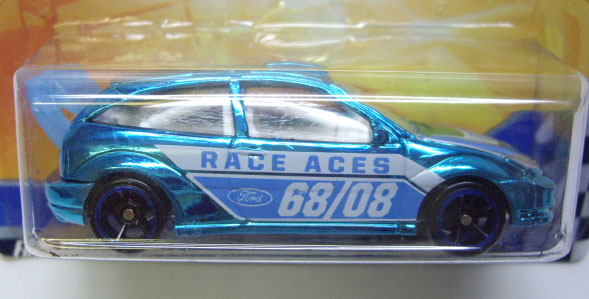 画像: 2009 TARGET EXCLUSIVE RACE ACES 【FORD FOCUS】　CHROME BLUE/O5