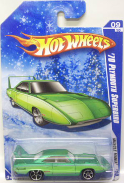 画像: TARGET EXCLUSIVE SNOW FLAKE CARD 【'70 PLYMOUTH SUPERBIRD】　FLAT GREEN/MC5 (NEW WHEELS)