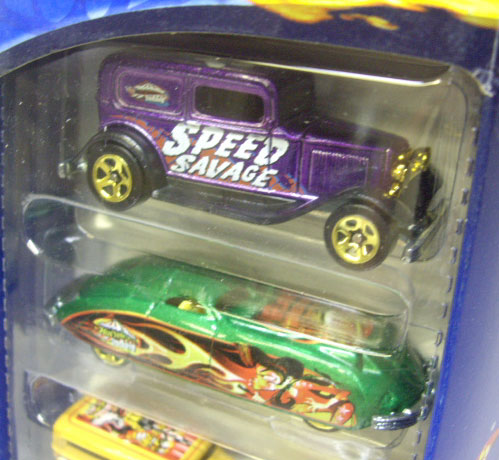 画像: 2002 5PACK 【HW Side Show】　'32 Ford Delivery / '38 Phantom Corsair / Way 2 Fast / School Bus / Hiway Hauler